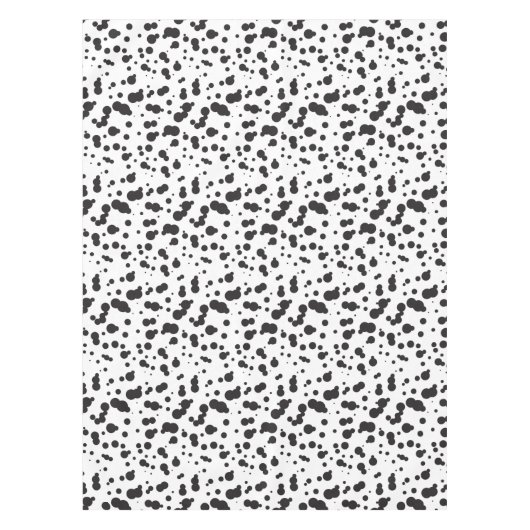 Dalmatine Punkt-Muster Tischdecke (Vorderseite)