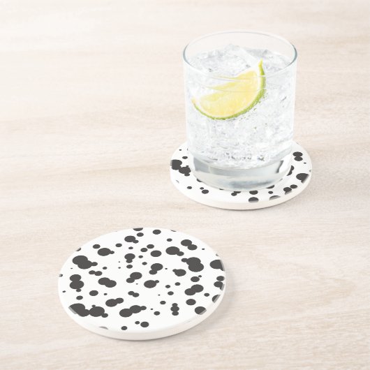 Dalmatine Punkt-Muster Untersetzer (Seite)