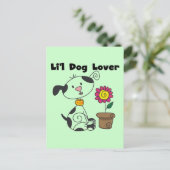 Dalmatinenhund Lover Tshirts und Geschenke Postkarte (Stehend Vorderseite)