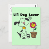 Dalmatinenhund Lover Tshirts und Geschenke Postkarte (Vorne/Hinten)