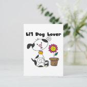 Dalmatinenhund Lover Tshirts und Geschenke Postkarte (Stehend Vorderseite)