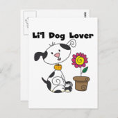 Dalmatinenhund Lover Tshirts und Geschenke Postkarte (Vorne/Hinten)