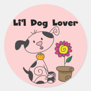 Dalmatinenhund Lover Tshirts und Geschenke Runder Aufkleber