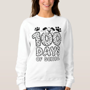 Dalmatiner 100 Tage Schule  Sweatshirt