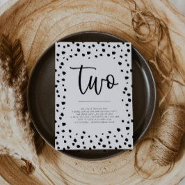 Dalmatiner 2. Geburtstag Einladung