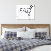 DALMATINER 2 LEINWANDDRUCK (Insitu (Schlafzimmer))
