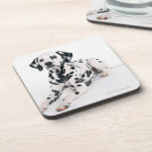 Dalmatiner 4 getränkeuntersetzer (Linke Seite)