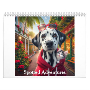 Dalmatiner-Abenteuer mit Flecken Kalender