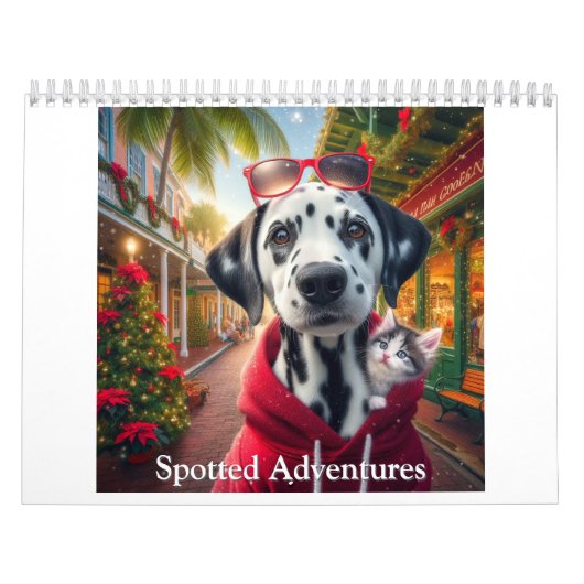 Dalmatiner-Abenteuer mit Flecken Kalender (Titelbild)