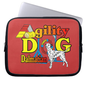 Dalmatiner_Agility Laptopschutzhülle
