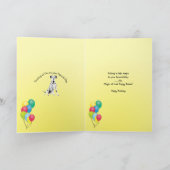 Dalmatiner-alles Gute zum Geburtstag Karte (Innenseite)