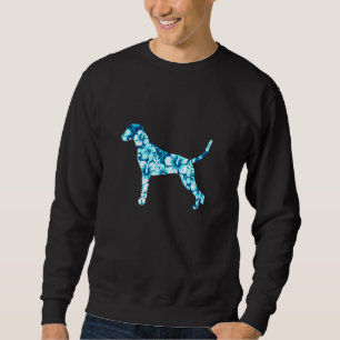 Dalmatiner Aloha Hawaiian Dog Sweatshirt