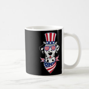Dalmatiner American USA Flag Sungles 4. Juli Do Kaffeetasse