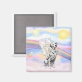Dalmatiner Angel Magnet (Vorderseite/Rückseite)