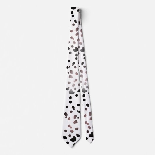 Dalmatiner Animal Print Cruella Deville Neck Tie Krawatte (Vorderseite)