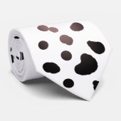 Dalmatiner Animal Print Cruella Deville Neck Tie Krawatte (Gerollt)
