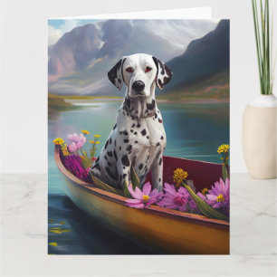 Dalmatiner auf dem Paddle: Ein Landschaftliches Ab Karte