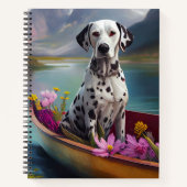 Dalmatiner auf dem Paddle: Ein Landschaftliches Ab Notizblock (Vorderseite)