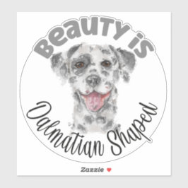 Dalmatiner Aufkleber