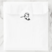 Dalmatiner Aufkleber - Hunde Kunst (Tasche)