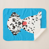 Dalmatiner Baby Blankets Sherpadecke (Vorderseite (Horizontal))