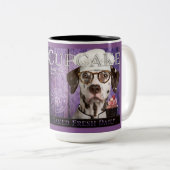 Dalmatiner Backcoffee Tasse (VorderseiteRechts)