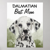 Dalmatiner Best Mama Poster (Vorne)