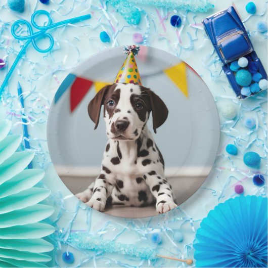 Dalmatiner Birthday Party Pappteller (Party)