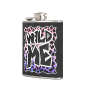 Dalmatiner Black and Pink Wild Me Flachmann (Links)