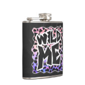 Dalmatiner Black and Pink Wild Me Flachmann (Rechts)