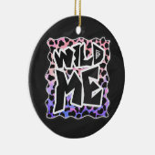 Dalmatiner Black and Pink Wild Me Keramik Ornament (Rechts)