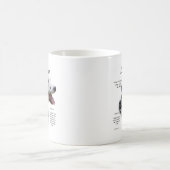 Dalmatiner (blk) Historie Design Kaffeetasse (Mittel)