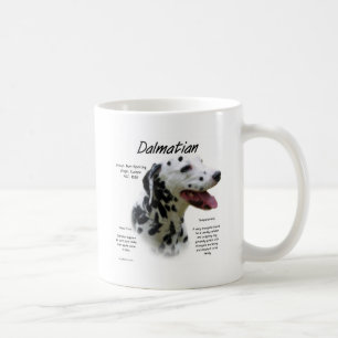 Dalmatiner (blk) Historie Design Kaffeetasse