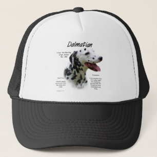 Dalmatiner (blk) Historie Design Truckerkappe