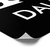 Dalmatiner Brettkunstposter Poster (Ecke)