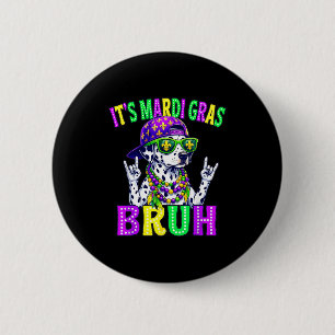 Dalmatiner bruh Mardi Gras Jungen Mädchen Kinder K Button