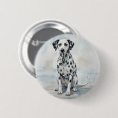 Dalmatiner Button (Vorne & Hinten)