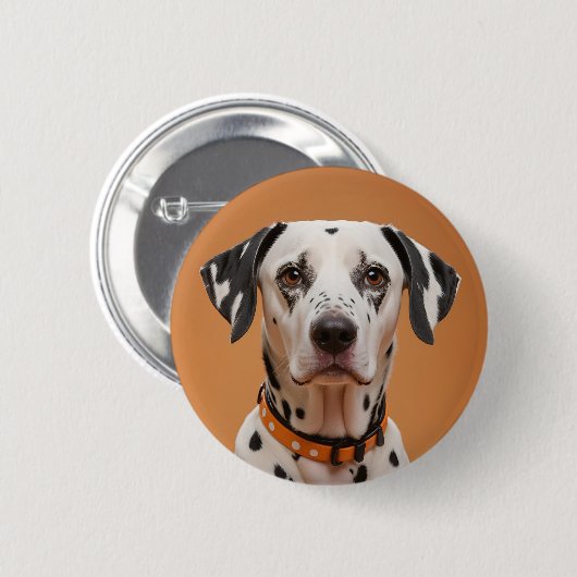 Dalmatiner Button (Vorne & Hinten)