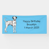 Dalmatiner Cartoon Banner (Horizontal)