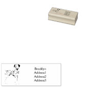 Dalmatiner Cartoon Gummistempel (Stempel)