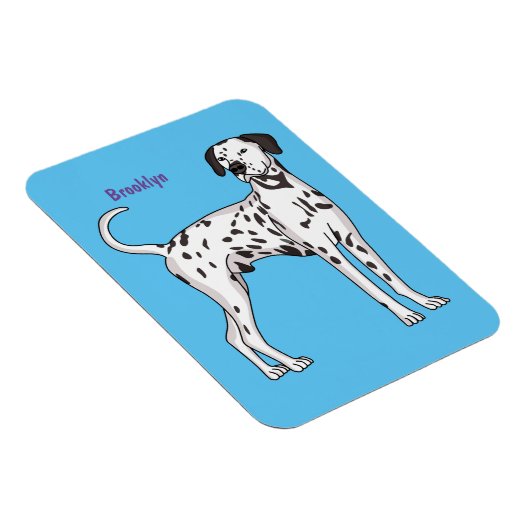 Dalmatiner Cartoon Magnet (Rechte Seite)