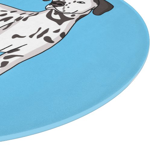 Dalmatiner Cartoon Schneidebrett (Ecke)