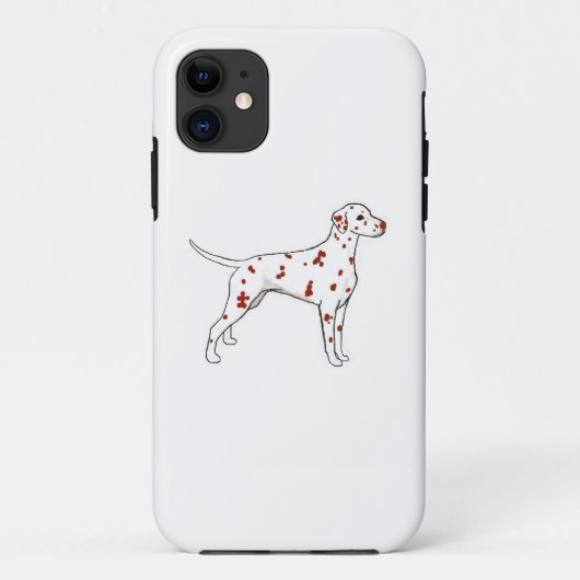Dalmatiner Case-Mate iPhone Hülle (Rückseite)