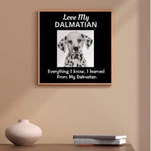 Dalmatiner Custom Poster