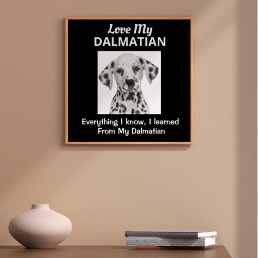 Dalmatiner Custom Poster