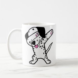 Dalmatiner Dabbing Lustiger Dalmatiner Hund Dab-Ta Kaffeetasse