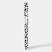 Dalmatiner Dog Abstraktes Muster Aqua Blue Monogra Case-Mate iPhone Hülle (Rückseite / Links)