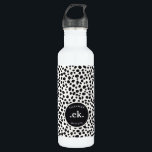 Dalmatiner Dog Abstraktes Muster Monogramm Edelstahlflasche<br><div class="desc">Der Dalmatiner Dog Abstrakt Pattern Monogram Stainless Steel Water Bottle ist eine stilvolle und praktische Art, Hydratie auf unterwegs bleibe. Mit einem kühnen, abstrakten Dalmatiner-Design und einem personalisierten Monogramm ist diese Flasche ein einzigartiges Geschenk für Hundefreunde. Ideal für den täglichen Gebrauch, Sportereignisse oder als Unterhaltungsgeschenk für Geburtstage, Ferien oder besondere...</div>