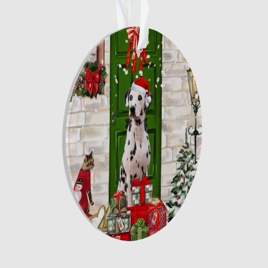 Dalmatiner Dog Christmas Ornament (Vorderseite)