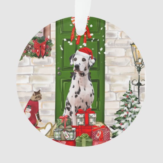 Dalmatiner Dog Christmas Ornament (Vorderseite)
